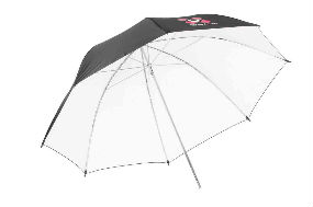 Parapluie blanc opaque 120cm